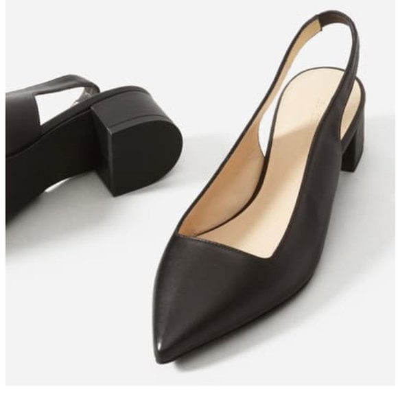 Everlane Shoes - Everlane The Editor Slingback Heel